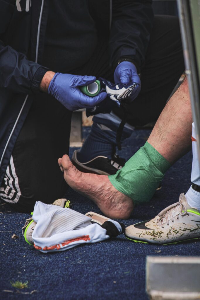 Compression therapy athletic recovery services

